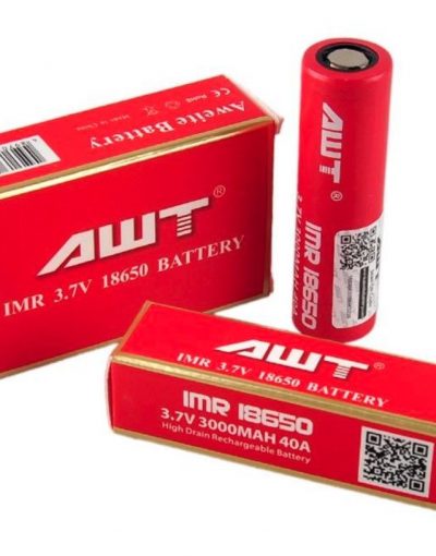 IMR 18650 AWT Rechargeable Li-ion Battery (3.7V , 3000mAh)