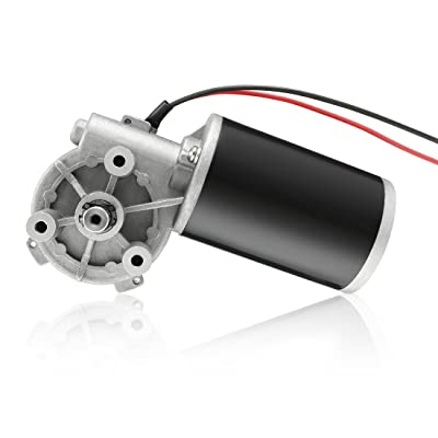 Uxcell High Torque DC 12V 160RPM Reversible Electric Gear Motor 80W 3N.M -JCF63R