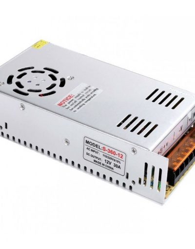 Power Supply SMPS S-360-12 (12V,30A) With Fan