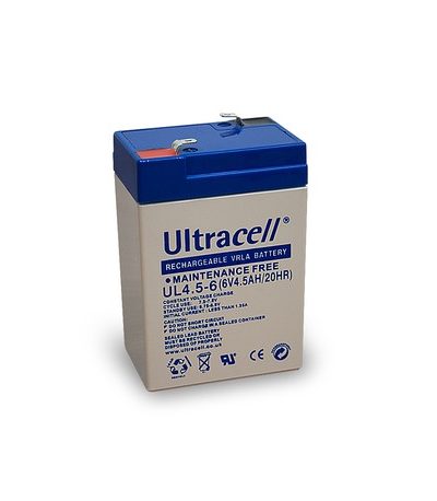 ultracell battery (ul4-6) sealed lead acid battery (6v,4a)