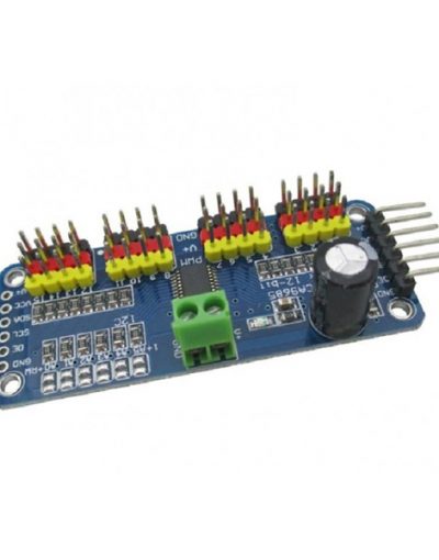 16 Channel 12-bit PWM Servo Motor Driver I2C Module for Arduino